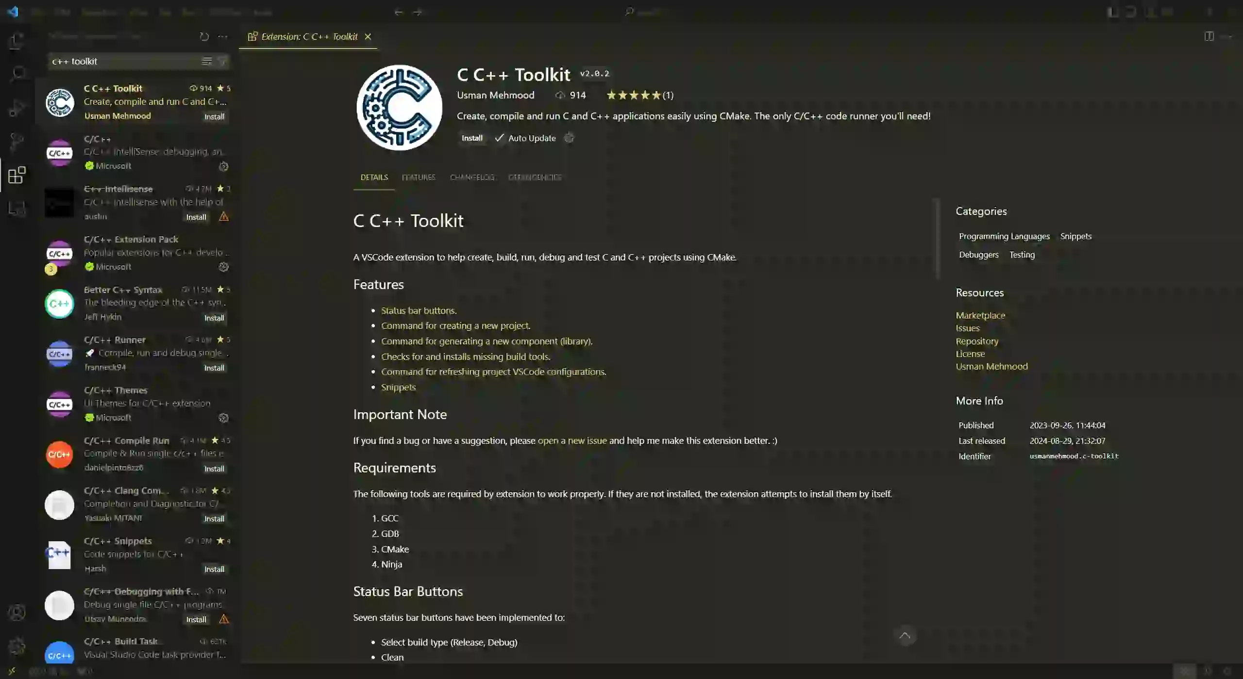 C C++ Toolkit